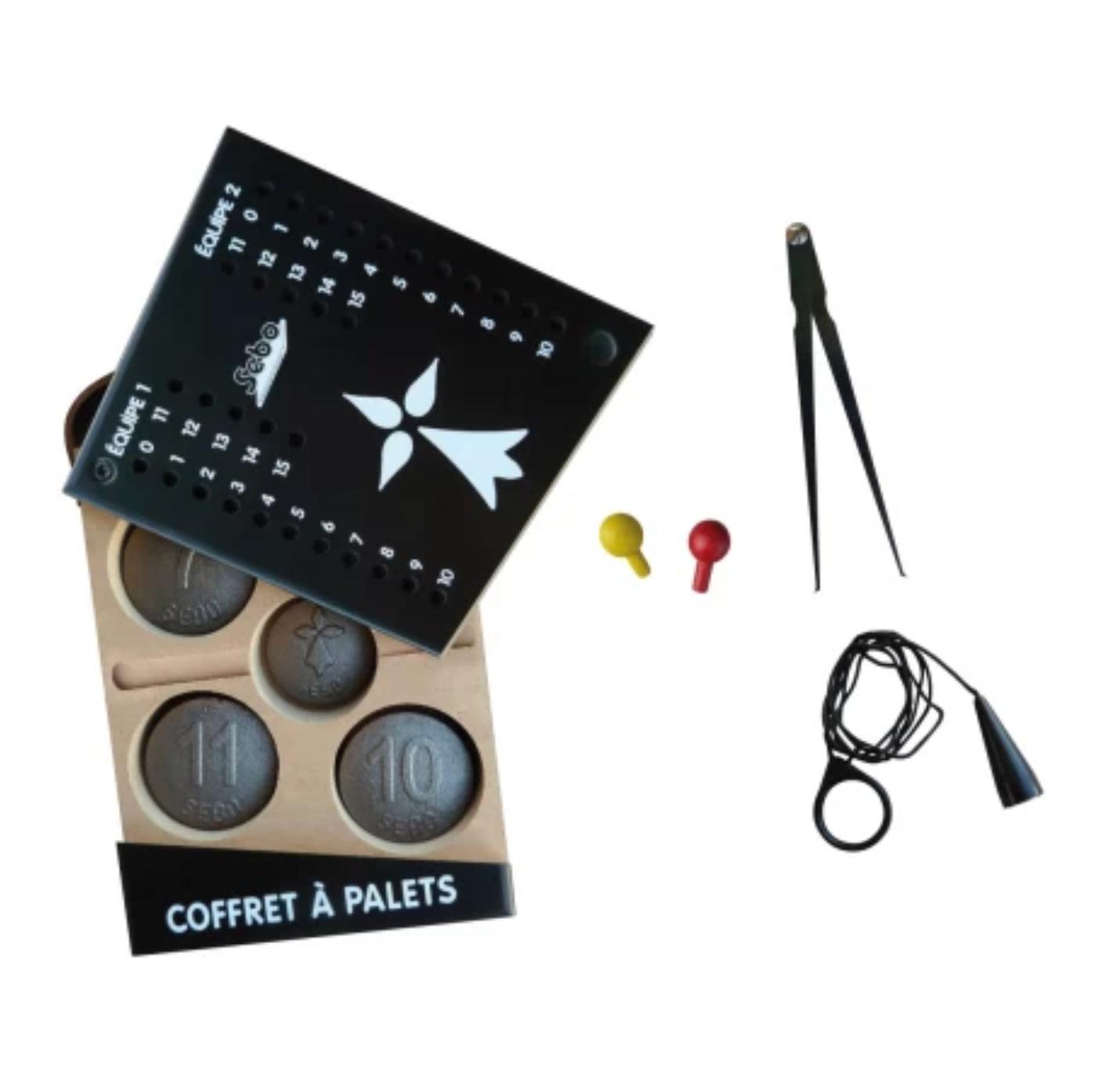 Traditionelles Palet-Set (mit Holz- oder Bleibrett-Option)