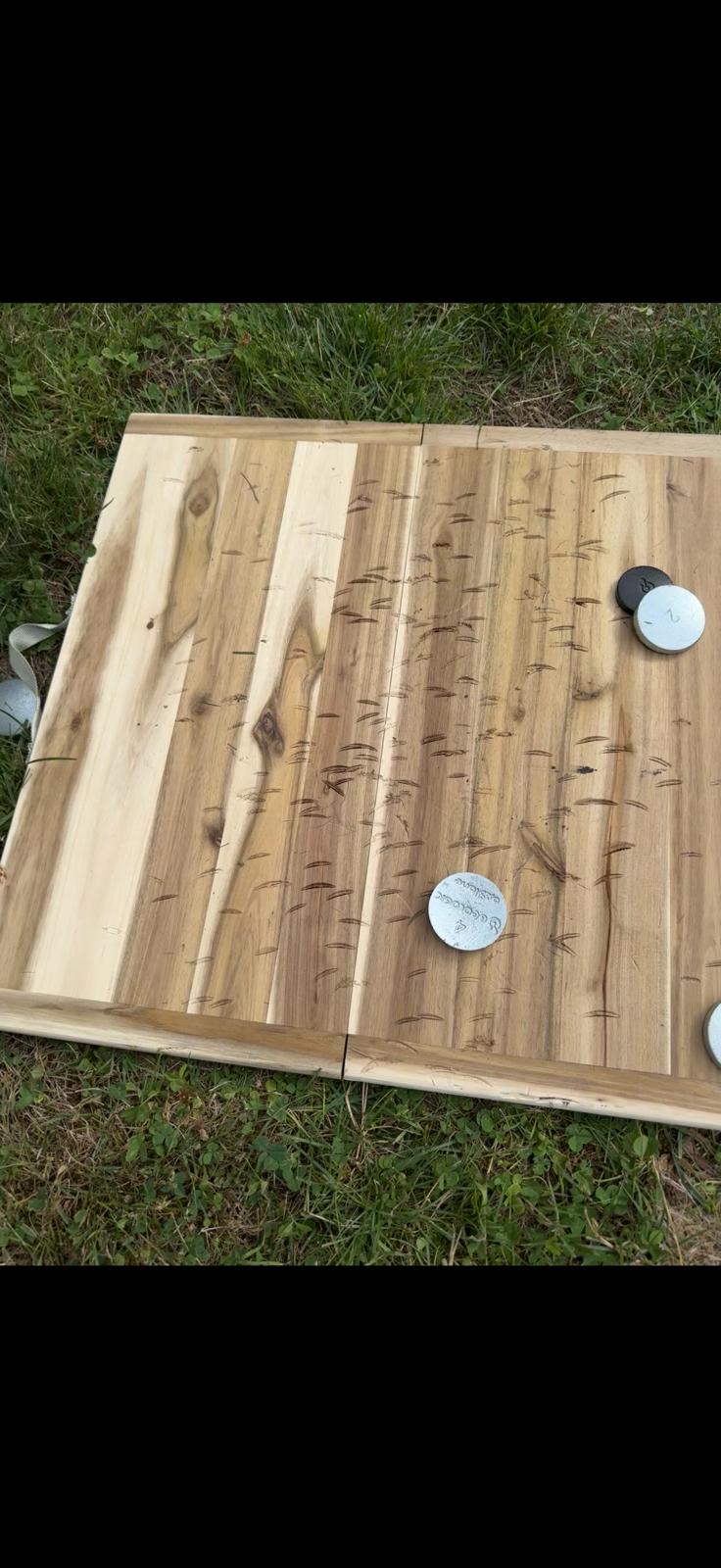 Jeu de palet traditionnel (avec option planche en bois ou en plomb)